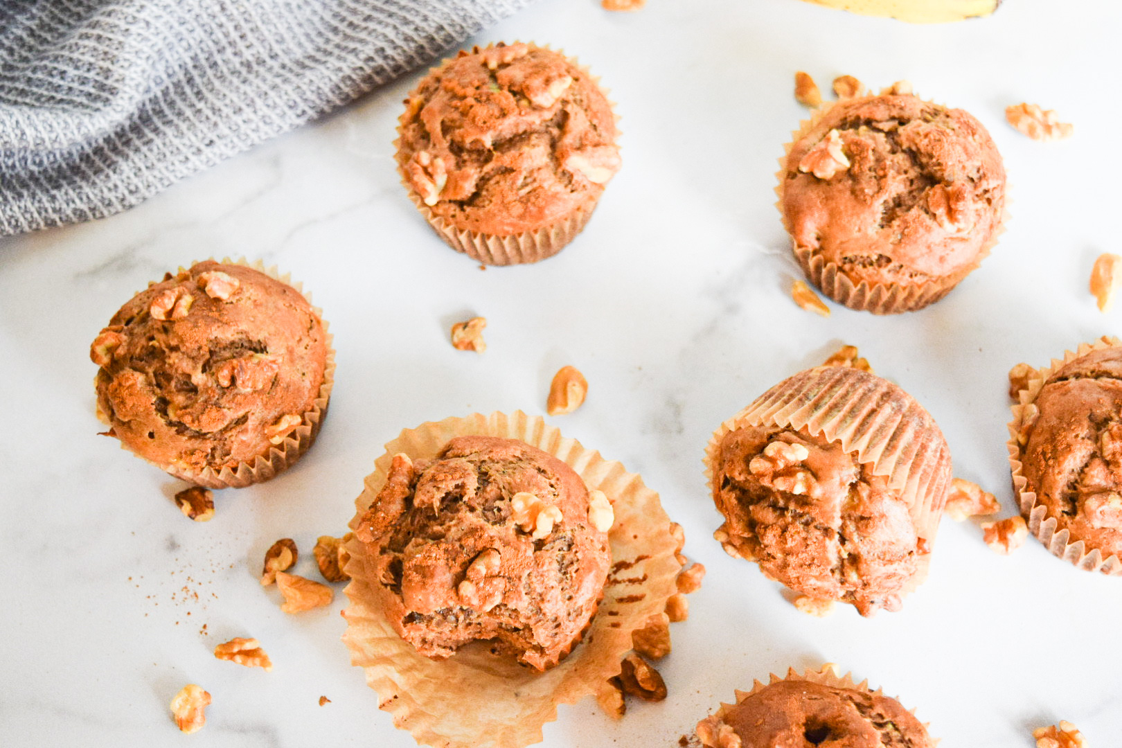 Assorted Banana Nut muffins