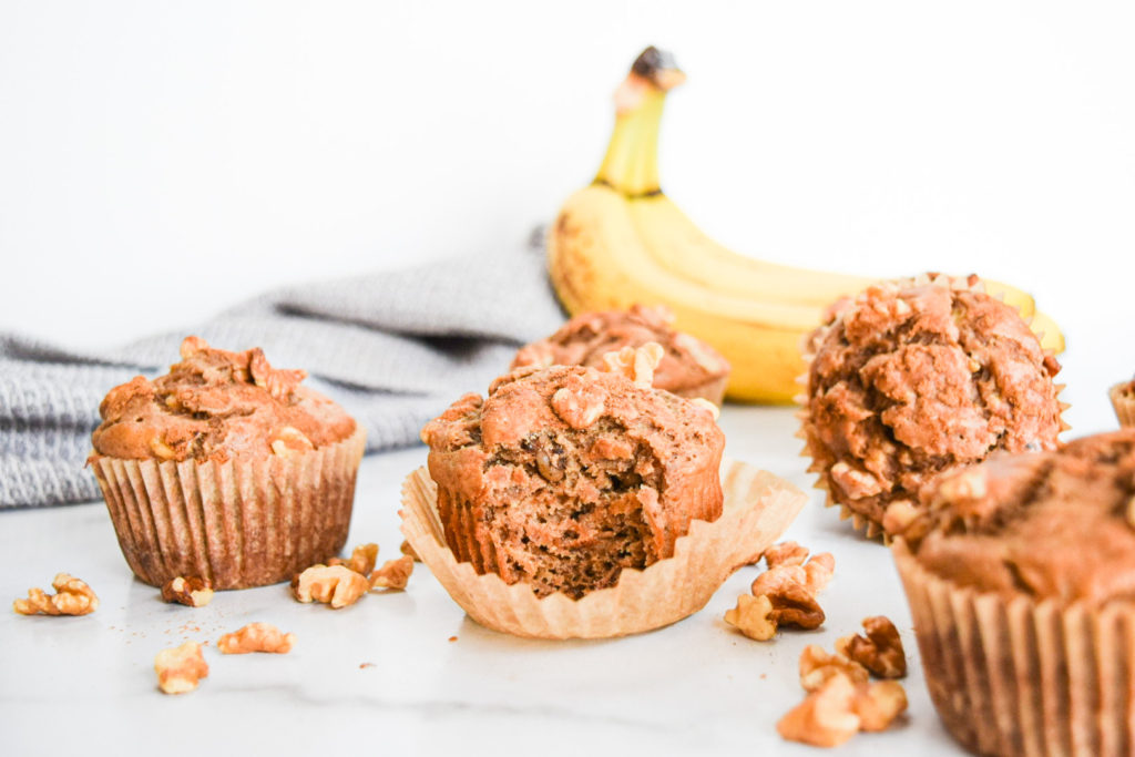 banana nut muffin